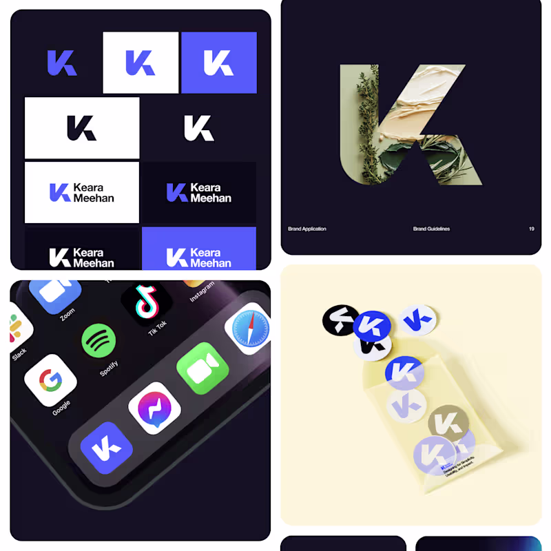 Cover image for Brand Identity Design for keara Meehan by Studio Duo