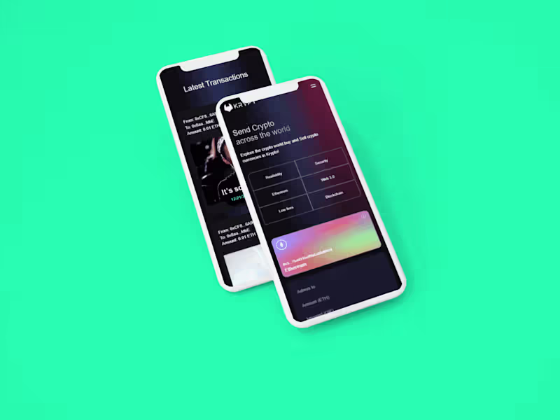 Cover image for Krypt - A real time EVM based crypto sender 