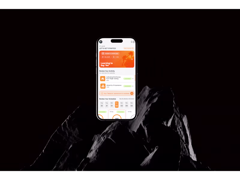 Cover image for Mindfit App Design