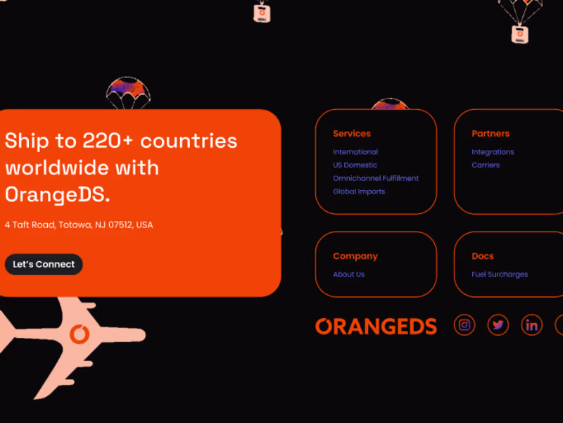 Cover image for Redesigned the OrangeDS footer using