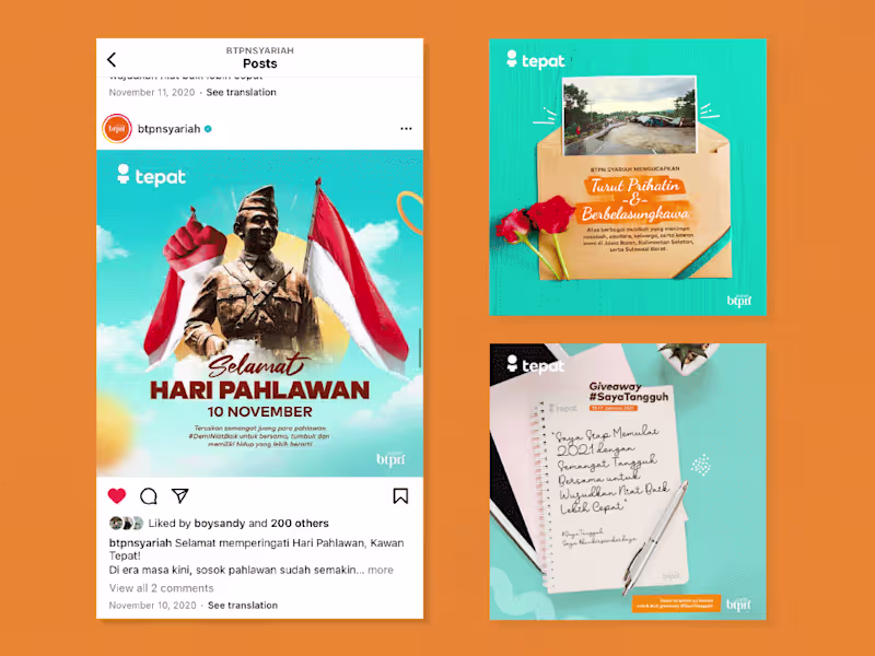 Cover image for BTPN Bank - Social Media Design