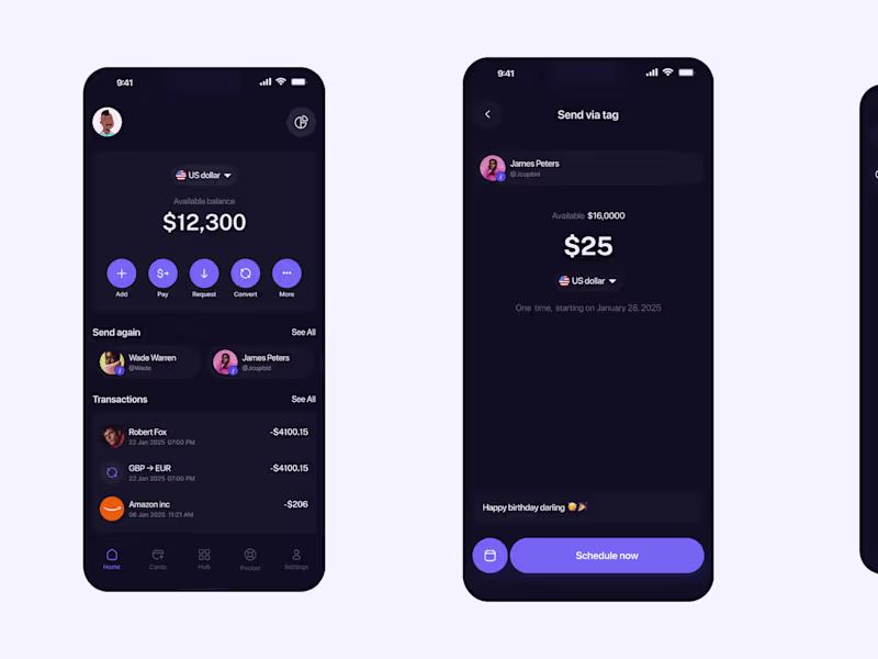 Cover image for Simplifying money management with seamless UX.