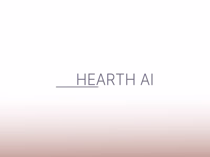 Cover image for Hearth AI motion graphic product video