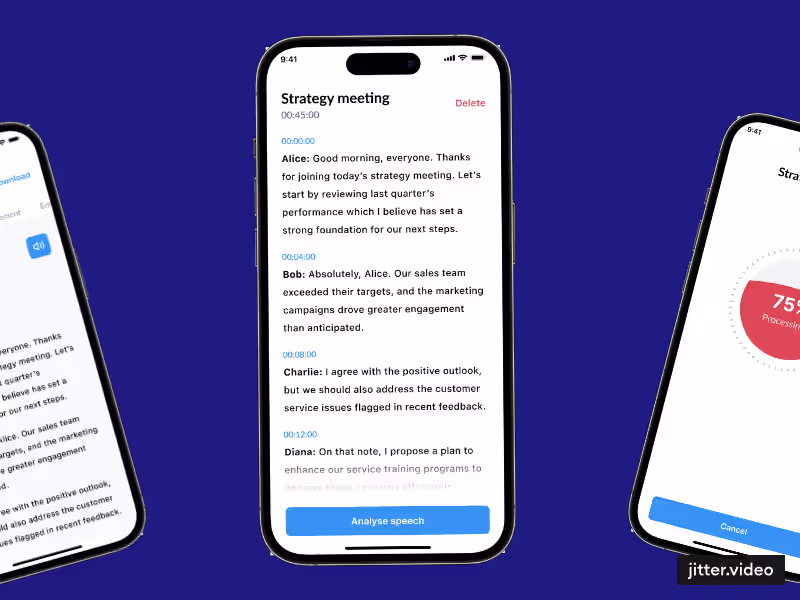 Cover image for Product Design for Mic Meeting Insights App