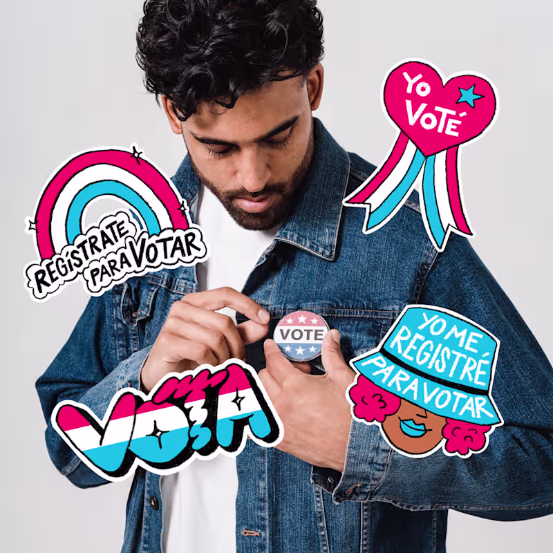 Cover image for Instagram Bilingual Vote Stickers