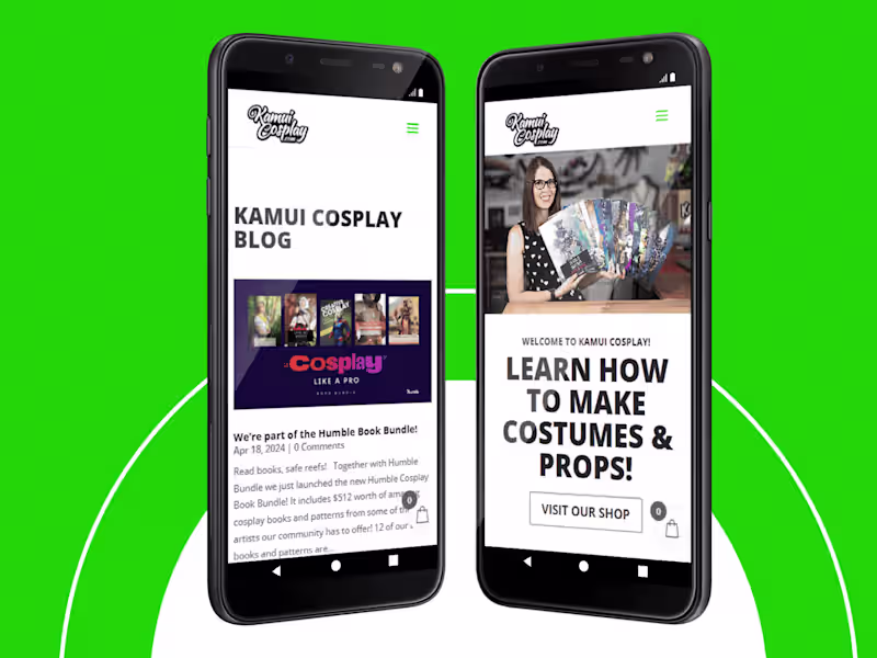 Cover image for  Custom WooCommerce Website for Kamui Cosplay