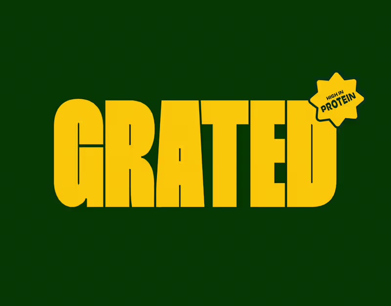 Cover image for Grated Cheeze - Vegan Brand Identity 🧀
