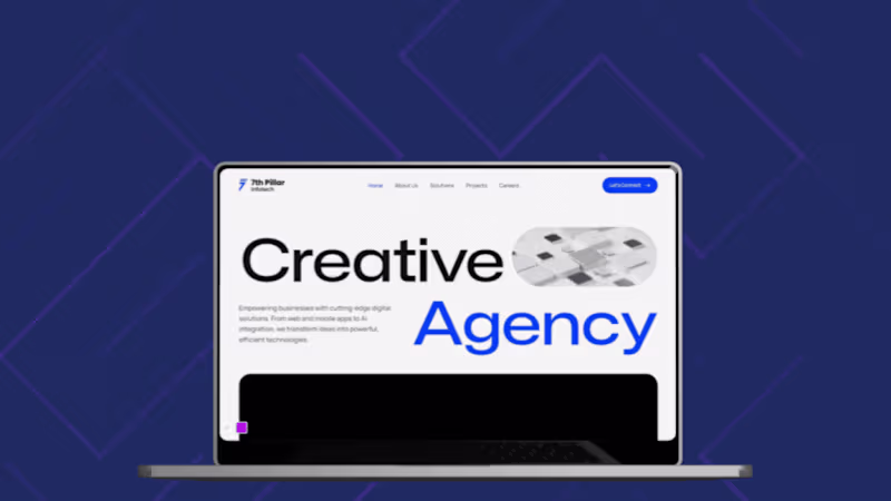 Cover image for 7thPillar Website Re-design