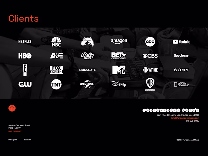 Cover image for Fundamental Music: Website Design + Branding