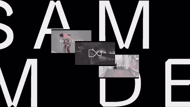 Cover image for SAM DEVITO