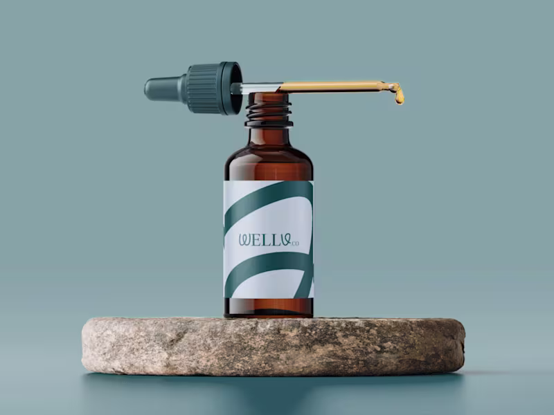 Cover image for WELLVCO | Sunscreen Brand Identity Design