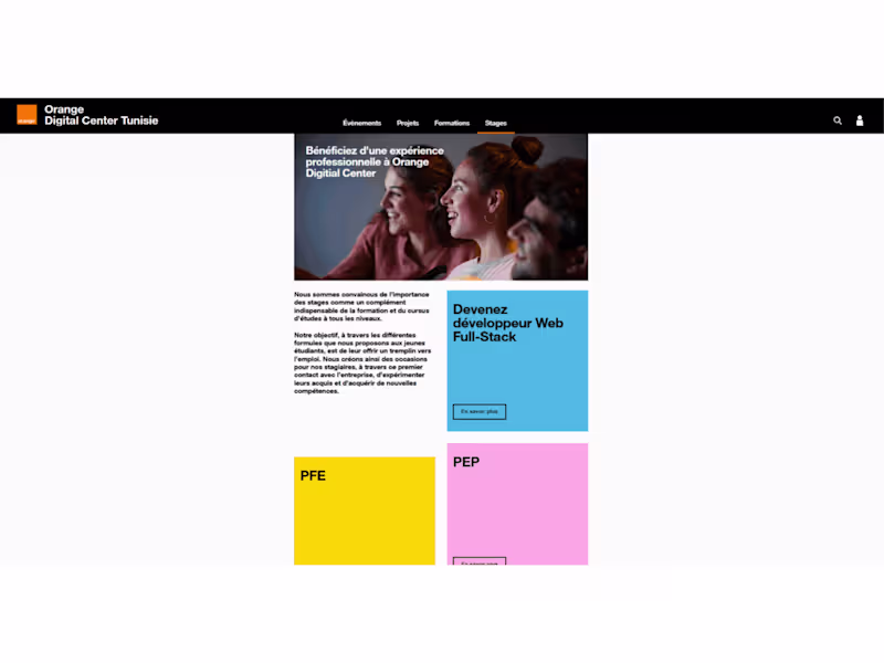 Cover image for Orange Digital Centers Website Recreation (Next.js)