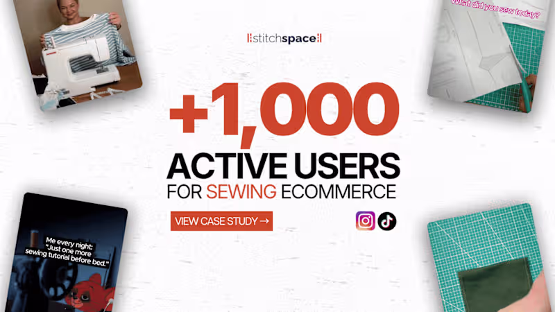 Cover image for How Stitch Space Generated 1,000+ Launch Users