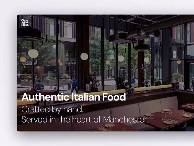 Cover image for Italian Restaurant Website Design & Development