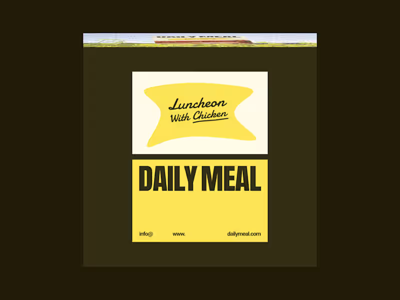 Cover image for Daily Meal — Ready-to-Eat Brand & Packaging