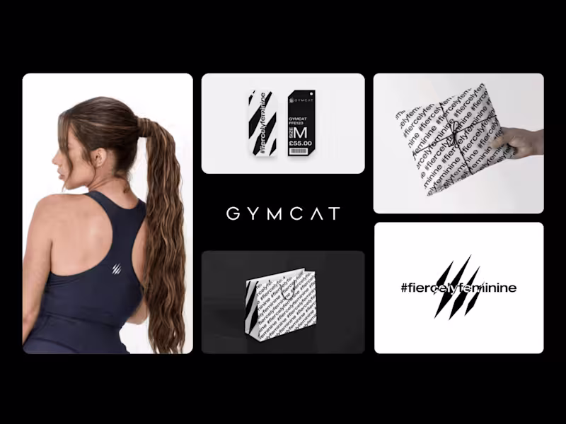 Cover image for Gymcat - Sportswear E-commerce Brand