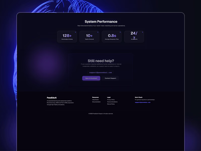 Cover image for PassEdu Chatbot: AI-Powered Customer Support Chatbot