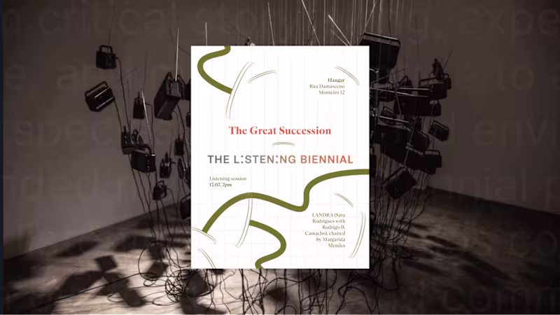 Cover image for The Listening Biennial / Series of Posters :: Behance
