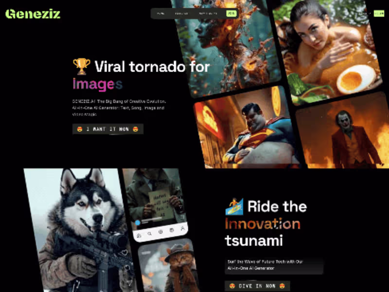 Cover image for Geneziz.ai – The Big Bang of Creative Evolution 🌌