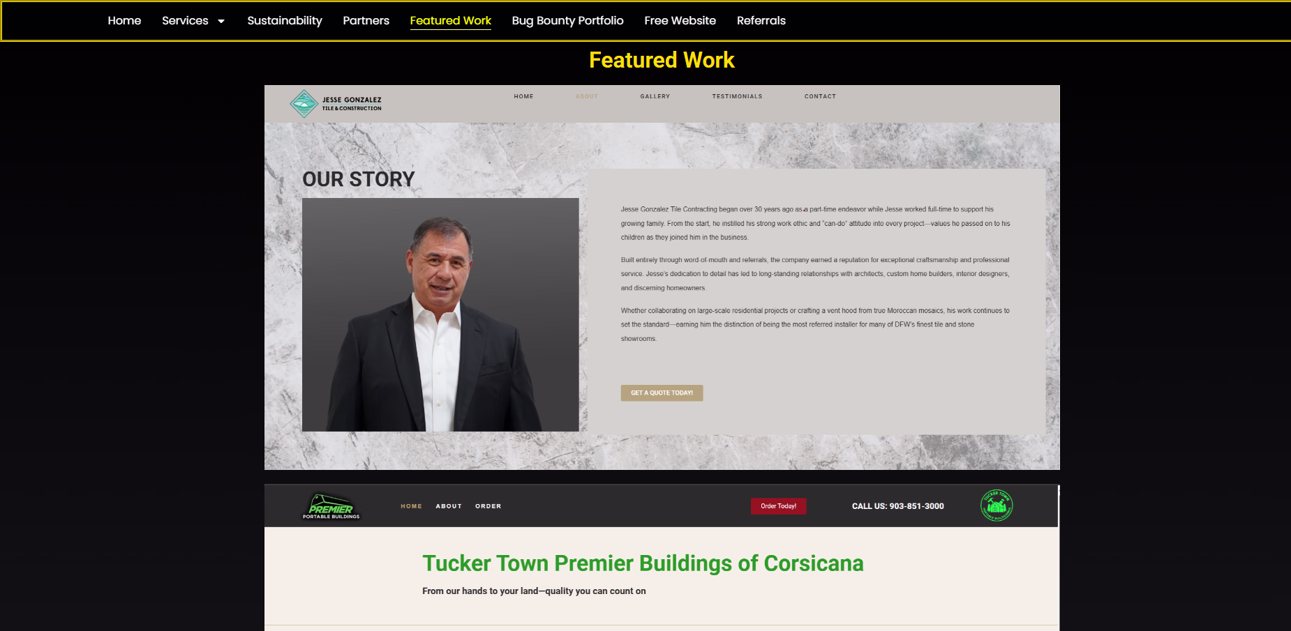 Placeholder project card media