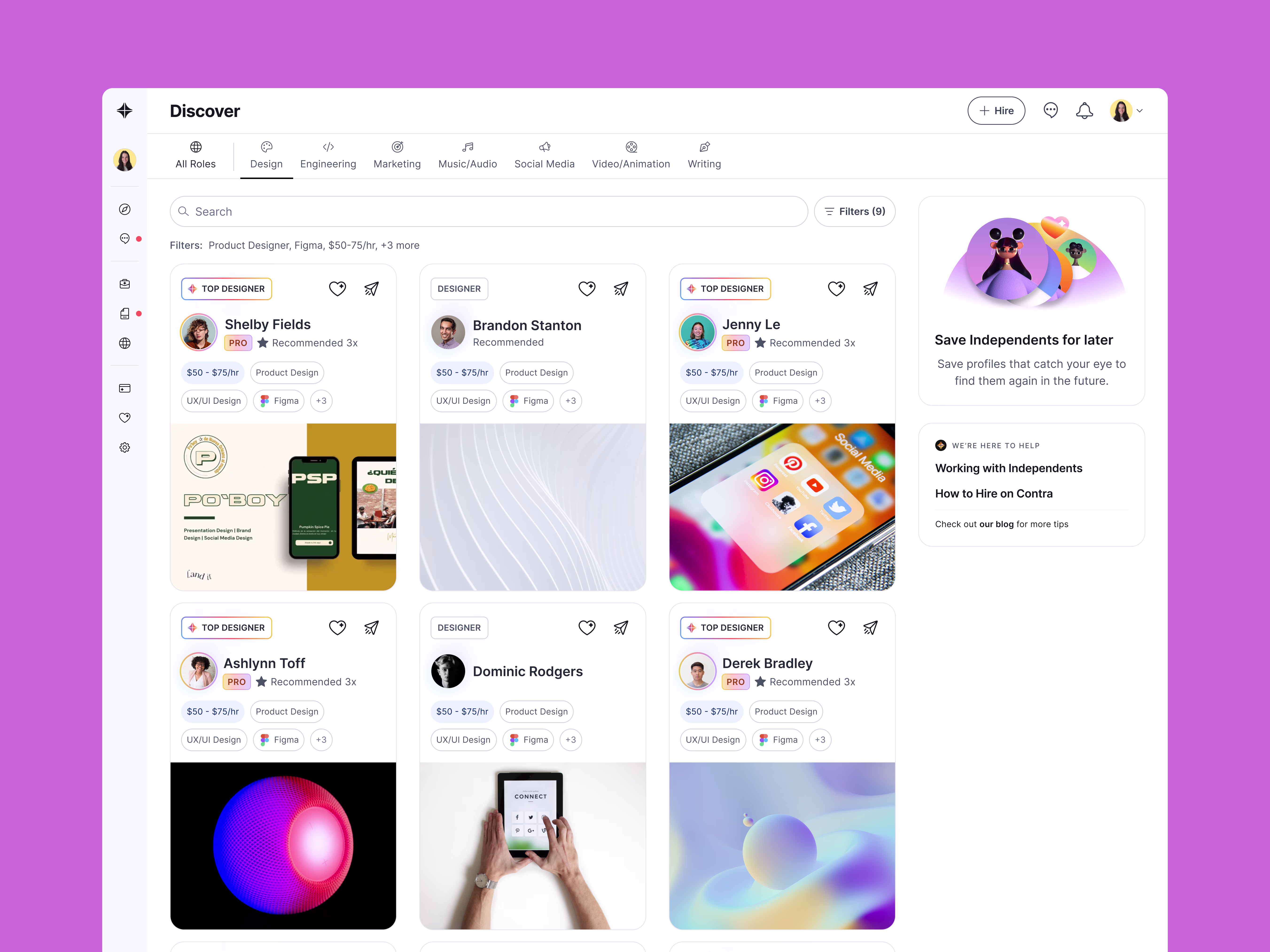 Placeholder project card media