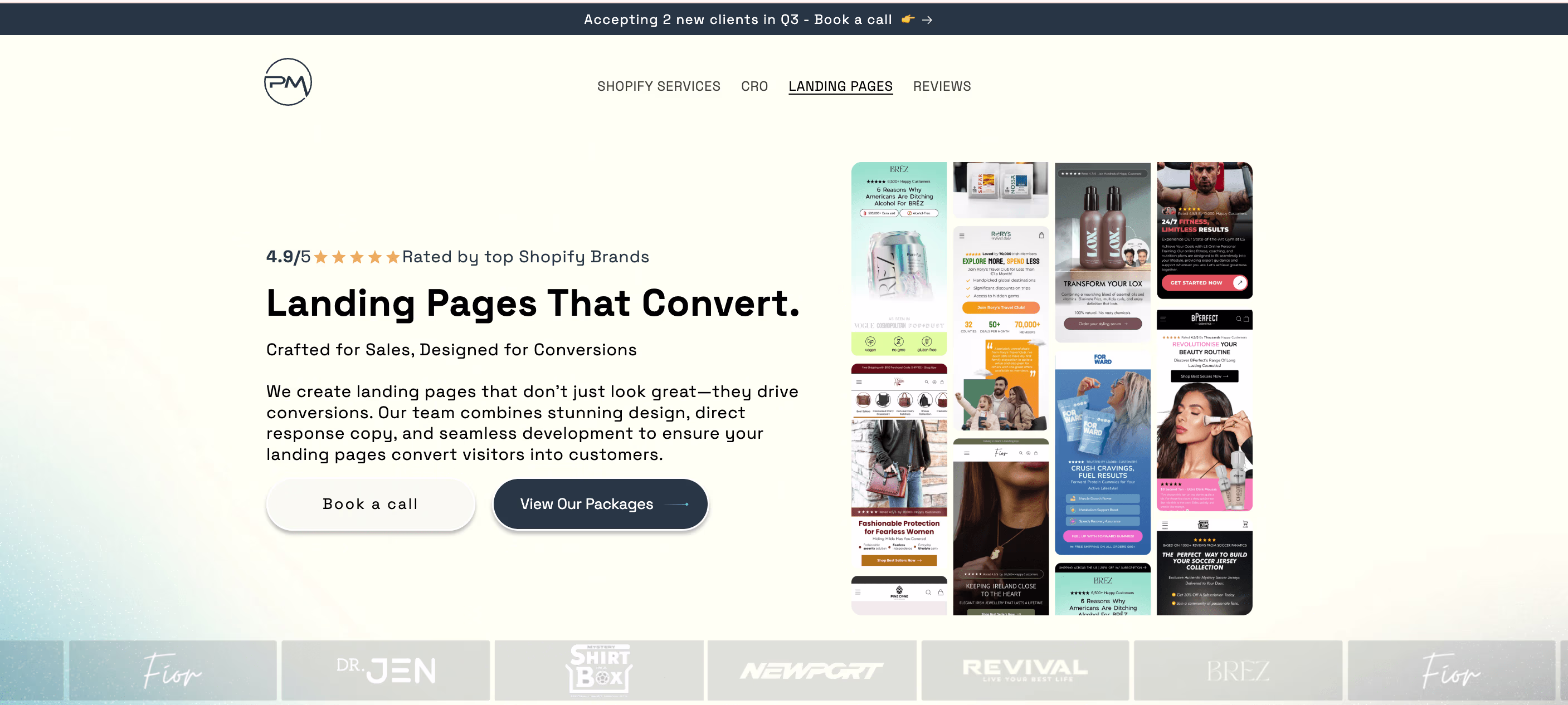 Placeholder project card media