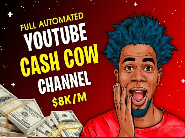 Monetize faceless video for  automation, usa cash cow channel, high  cpm by Franklmark