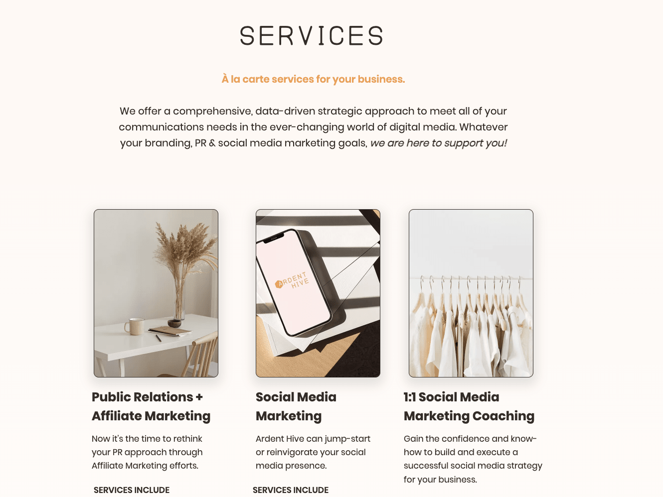 Placeholder project card media