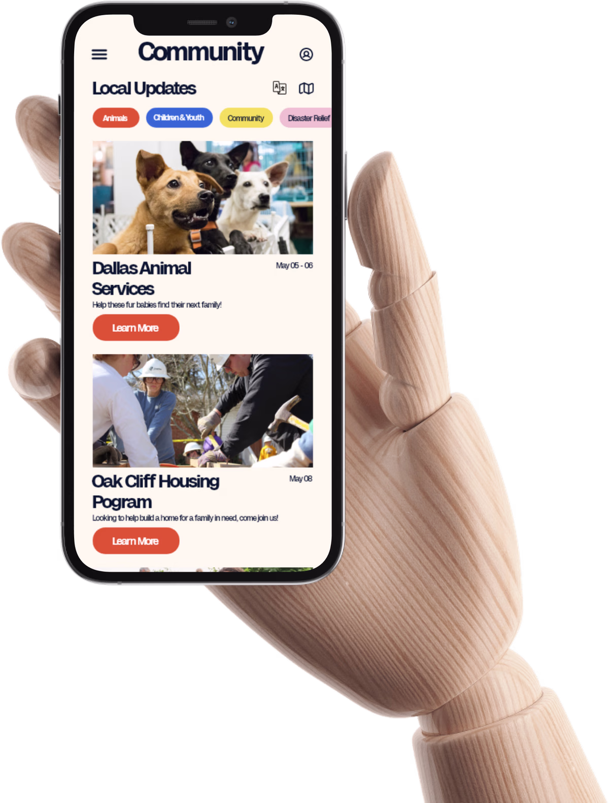 Placeholder project card media