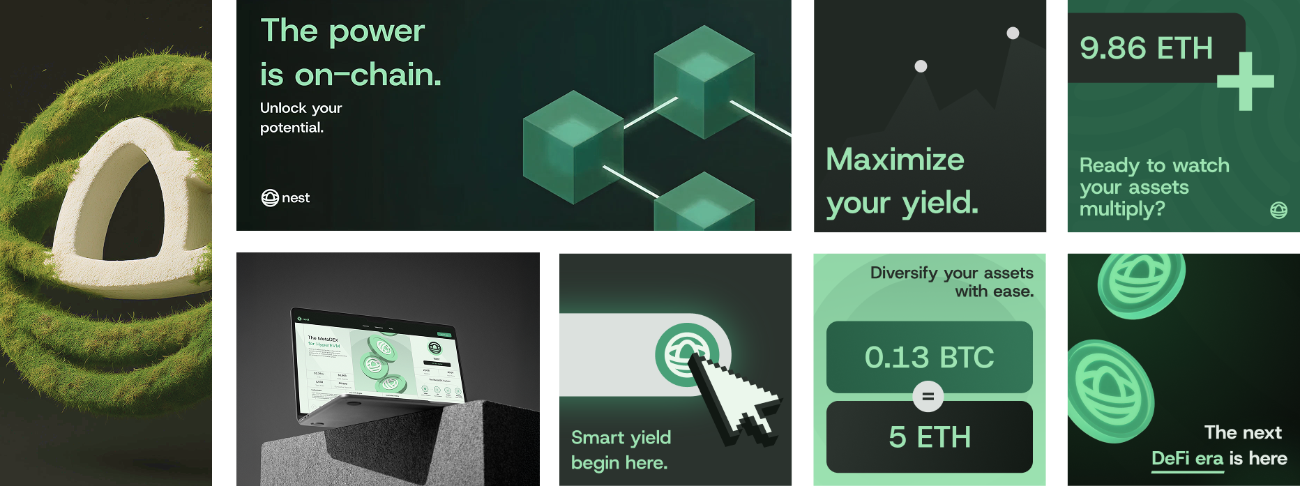 Nest Exchange — brand system