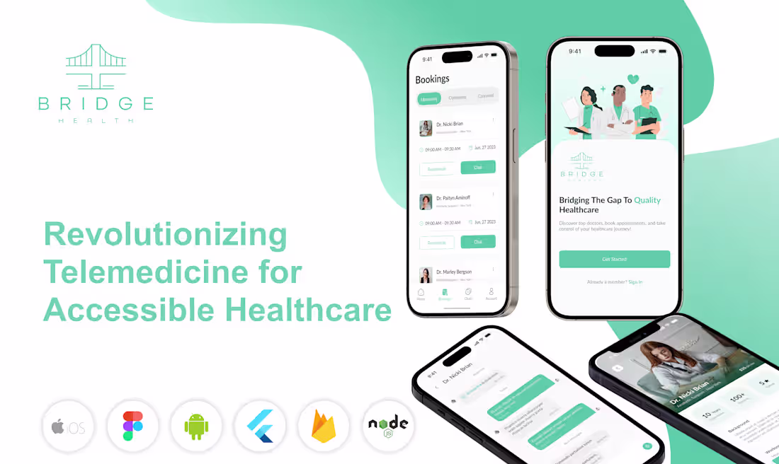 Cover image for Digital Healthcare & Remote Consultation Platform - BridgeHealth