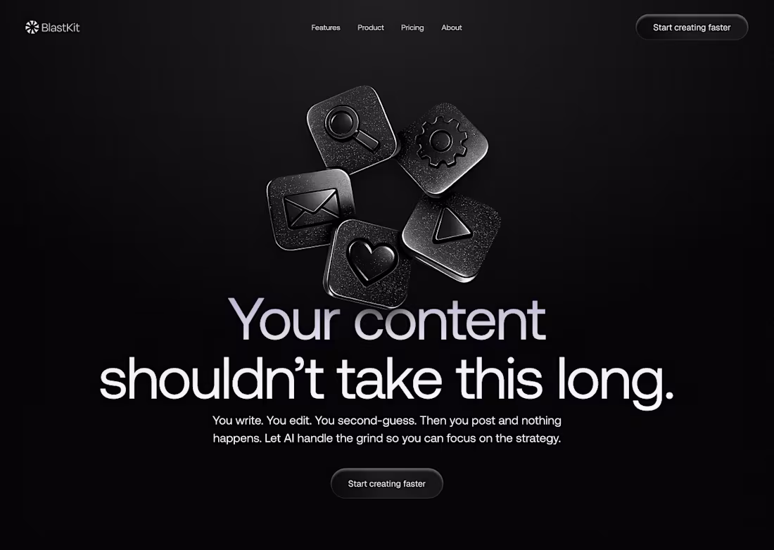 Cover image for Hero concept for a content
