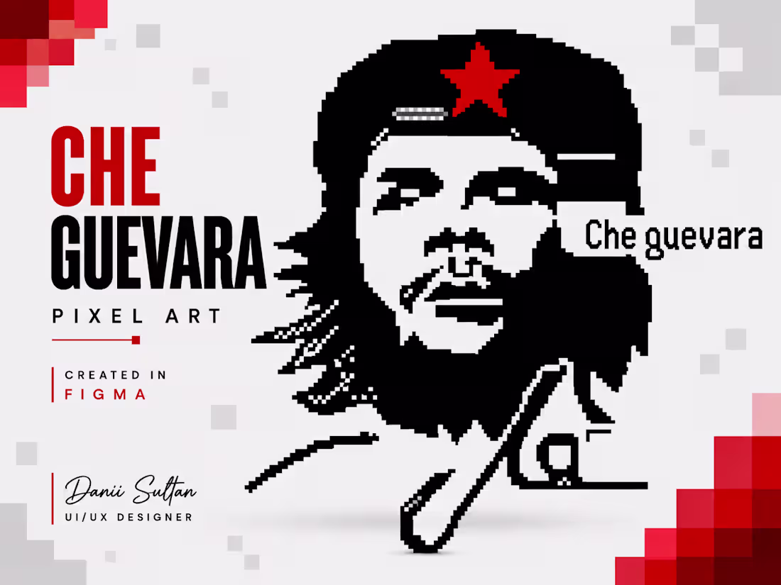 Cover image for A pixel-art recreation of the