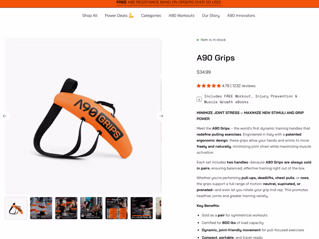 Cover image for Angles90 — Shopify Customization
Theme customization
