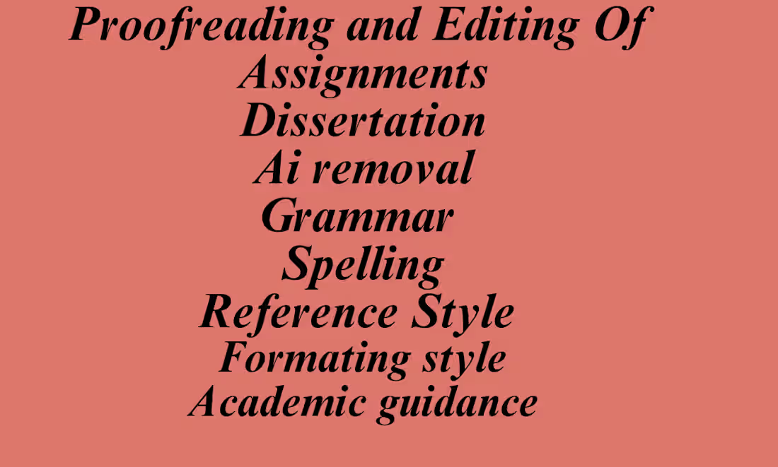 Cover image for Academic expert
Assignments
dissertation /Reports