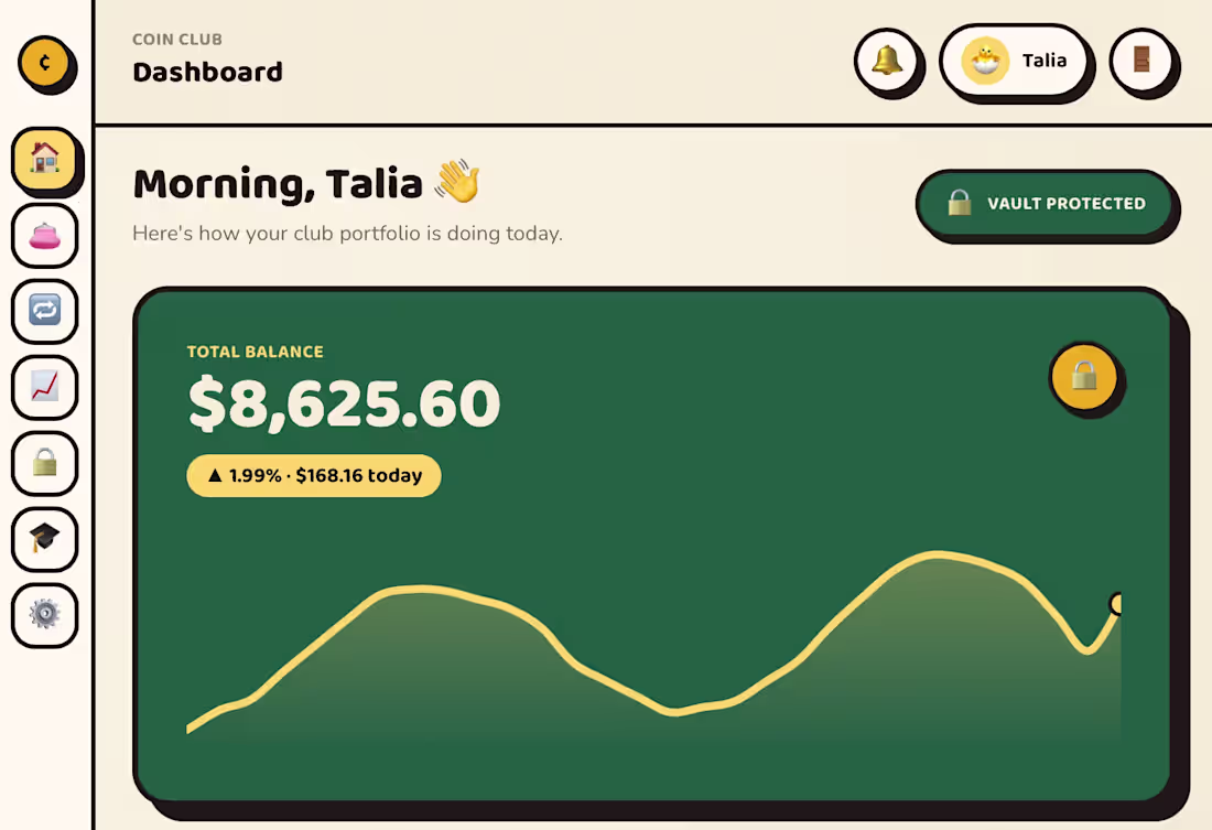 Cover image for New weekend project: Coin Club