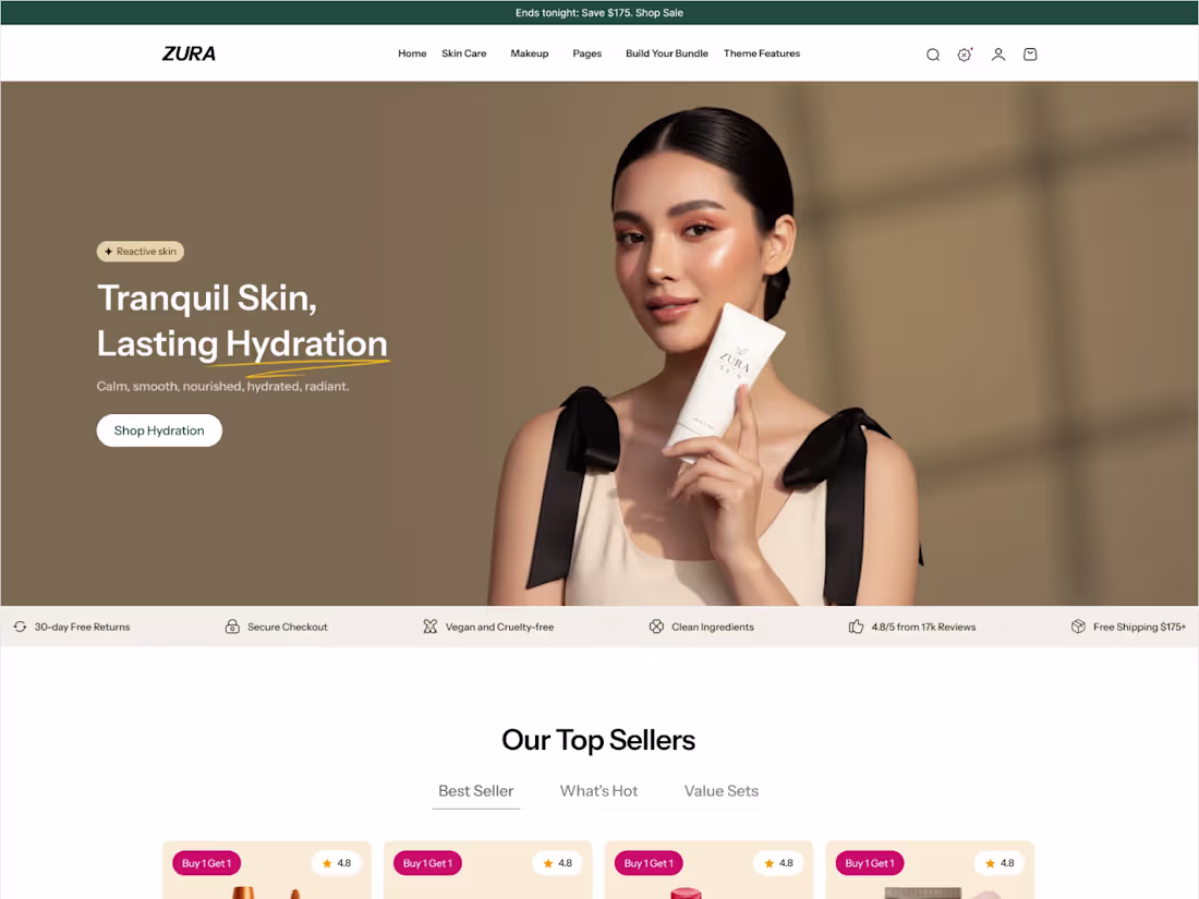 Cover image for Premium Shopify Store Design for ZIVA Beauty