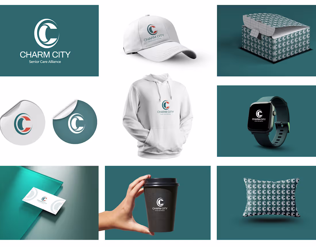 Cover image for Complete Brand Identity & Logo Design for Charm City
