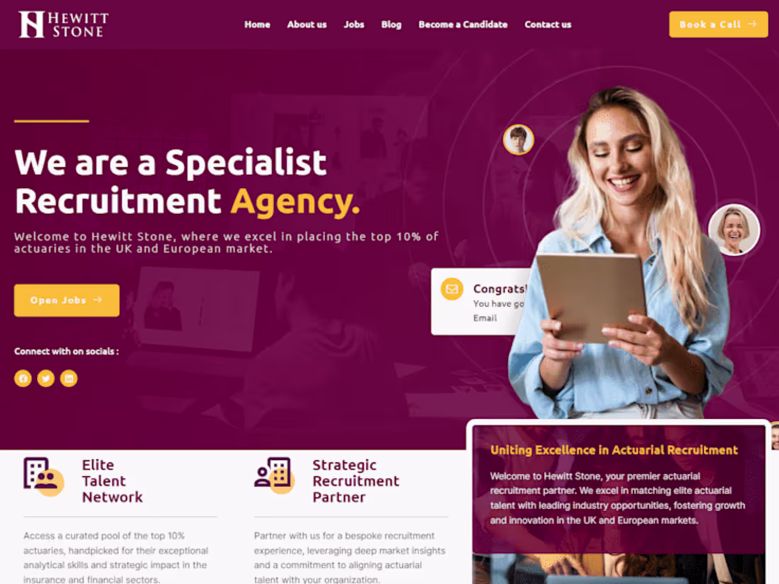 Cover image for Job Board Website
