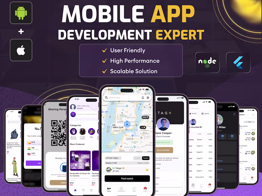 Cover image for Expert Mobile App Developer | Flutter Developer