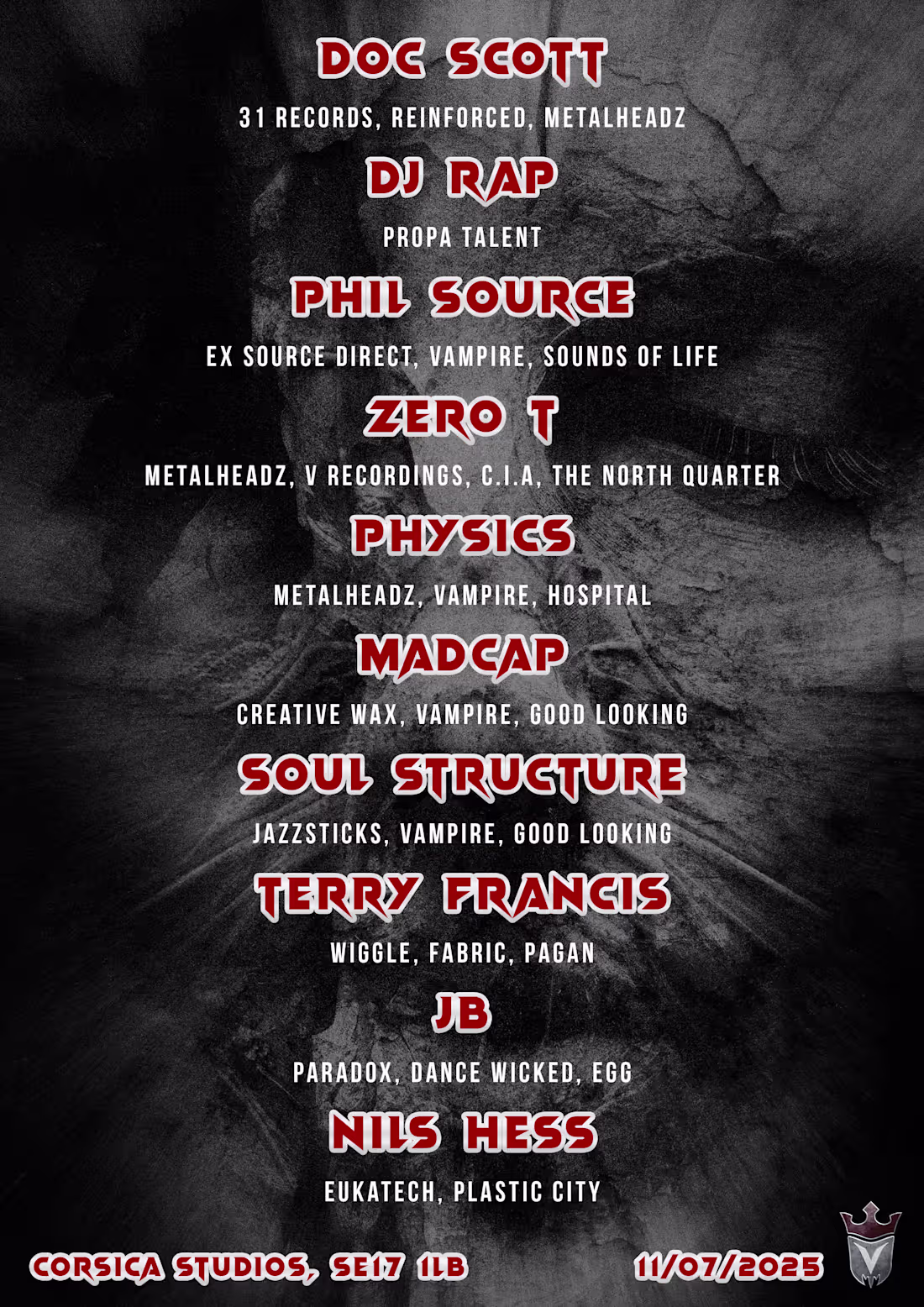Cover image for Vampire Records Poster Design