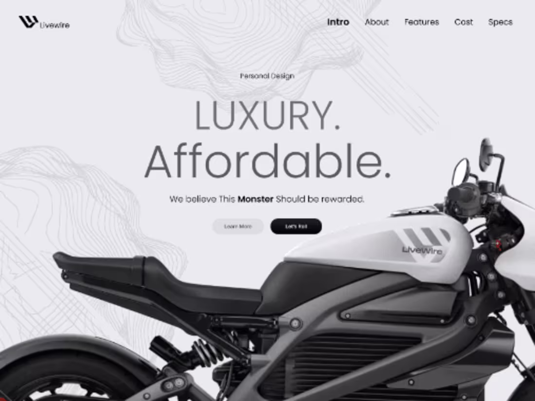 Cover image for LiveWire ONE (Harley-Davidson) :: Behance