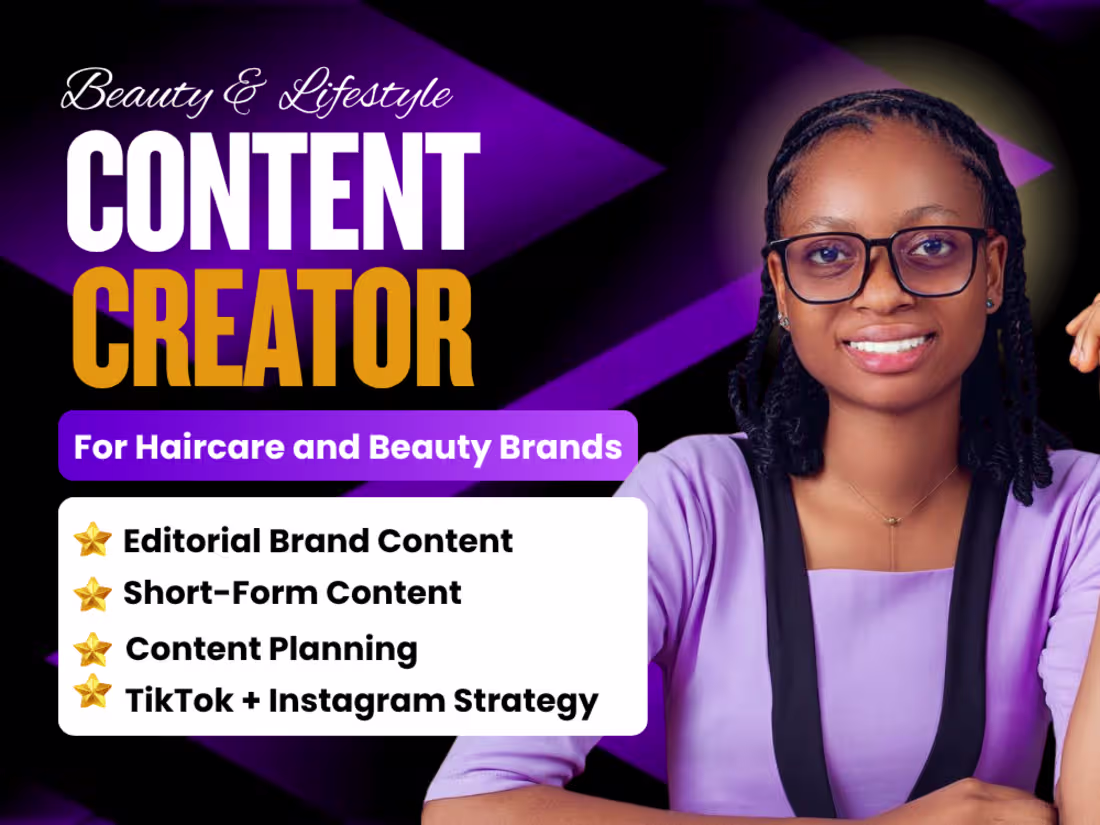 Cover image for Social Media Content Creation for Beauty & Lifestyle Brands