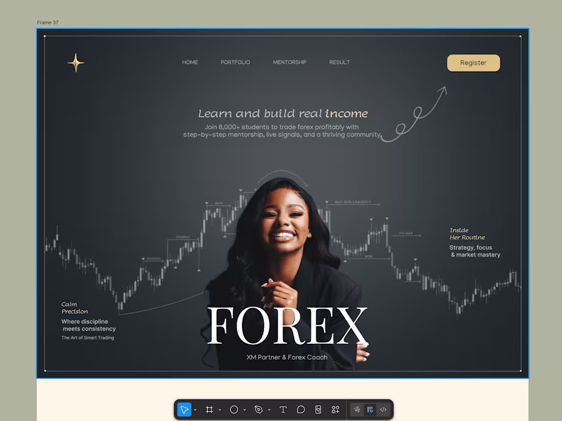 Cover image for New Landing Page design for