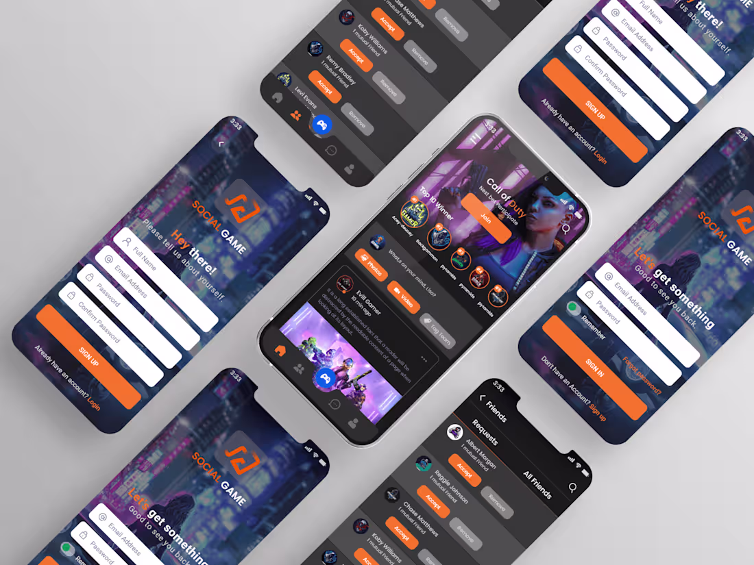 Cover image for Designing Mobile App for Online Game