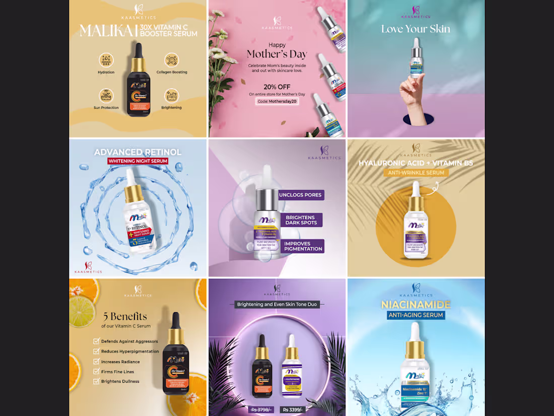 Cover image for Social Media Posts Design for