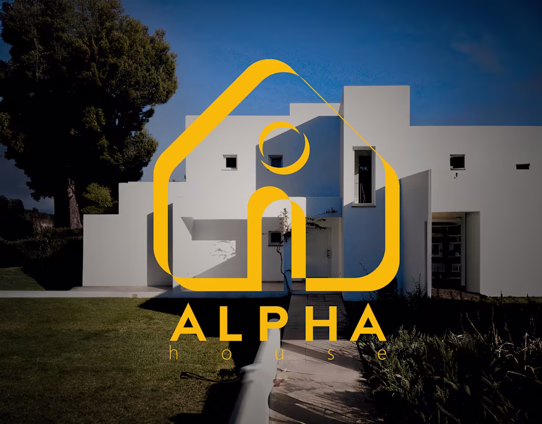 Cover image for ALPHA HOUSE - Visual Identity