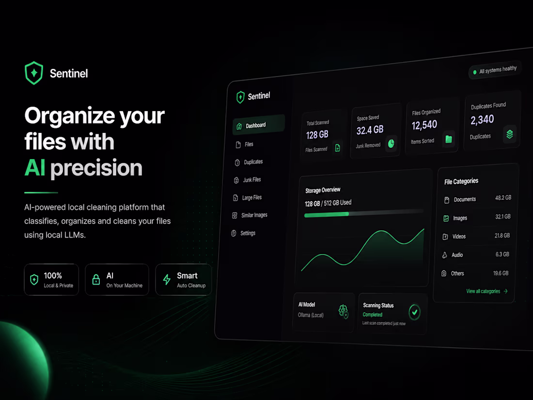 Cover image for Project: Sentinel — AI-Based Local