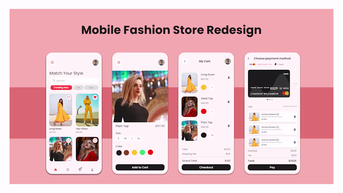 Cover image for A Fashion Store App