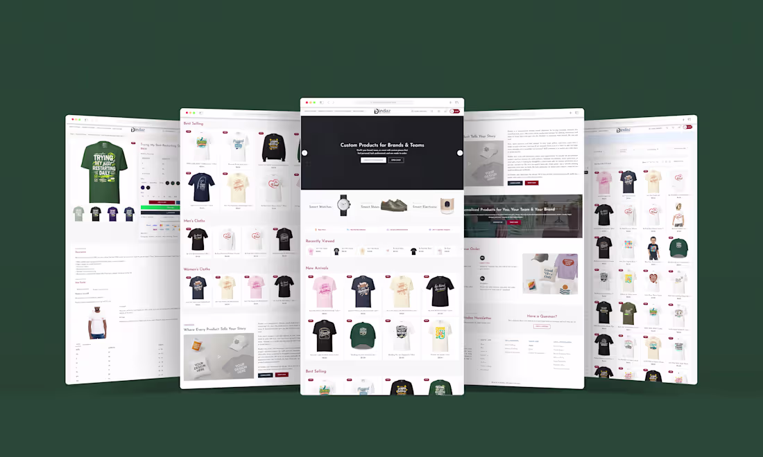 Cover image for Wordpress Woocommerce Website Deisgn